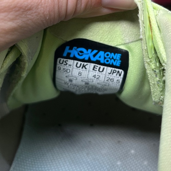 Hoka One One Rincon 3 Butterfly Summer Song Athletic Sneakers 9.5D (wide) - Picture 6 of 12